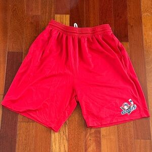 Red Men's LI Gulls Hockey Athletic Shorts